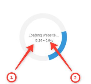 KillBot Screen loading time with two numbers